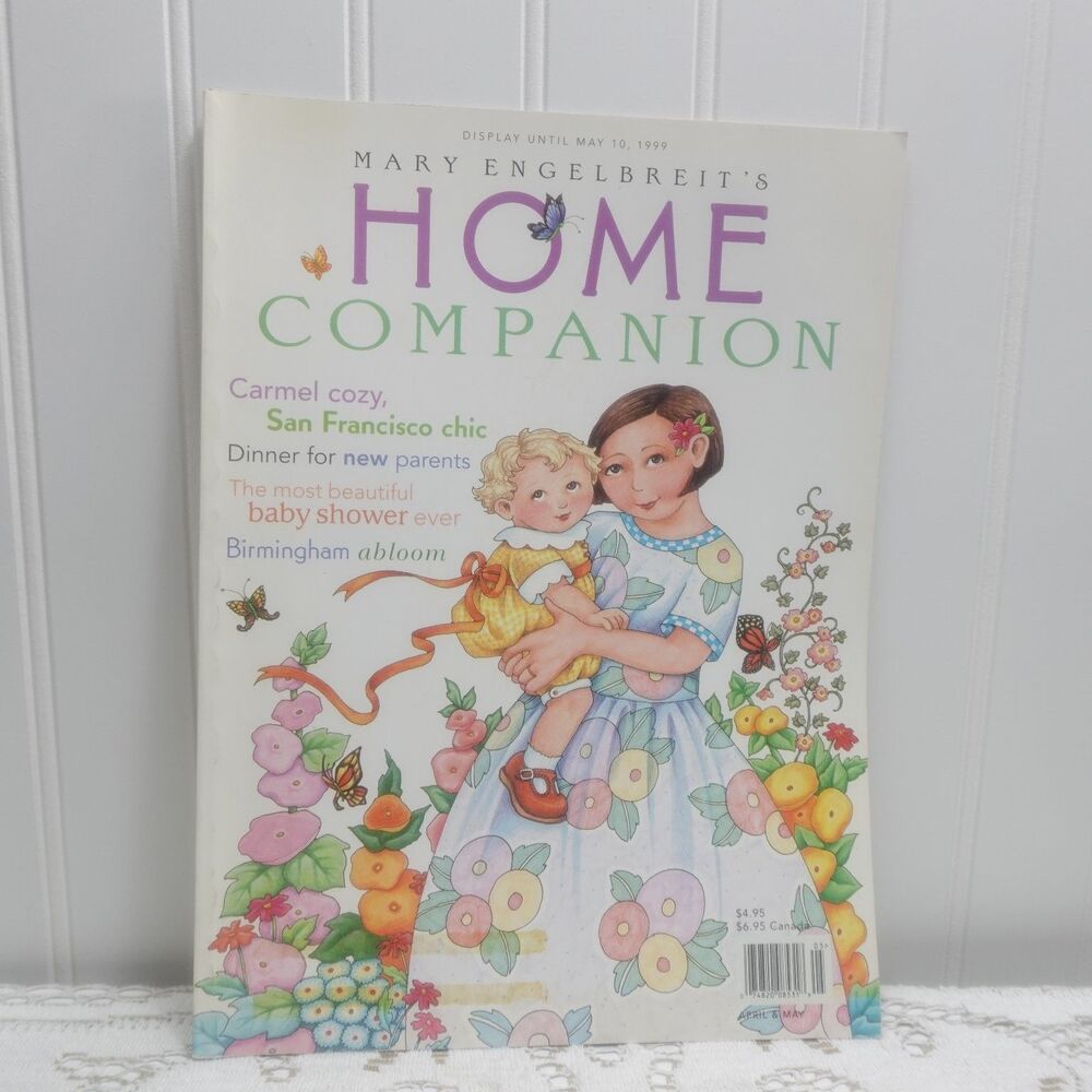 Mary Engelbreit's Home Companion Magazine 1999 Home Decor Crafts Lifestyle